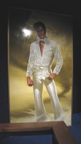 Elvis oil painting